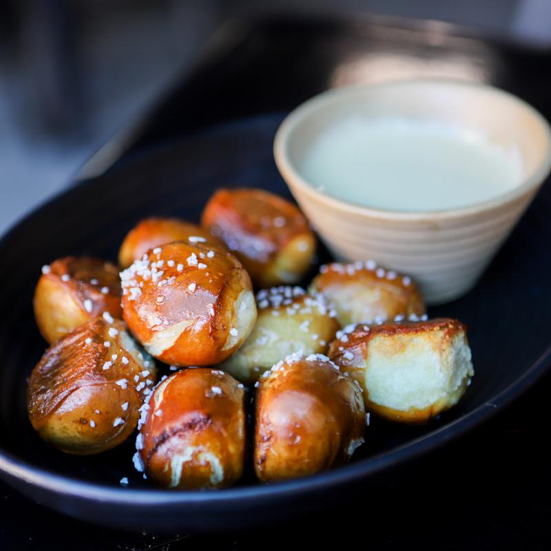 Pretzel Balls and Beer Cheese*