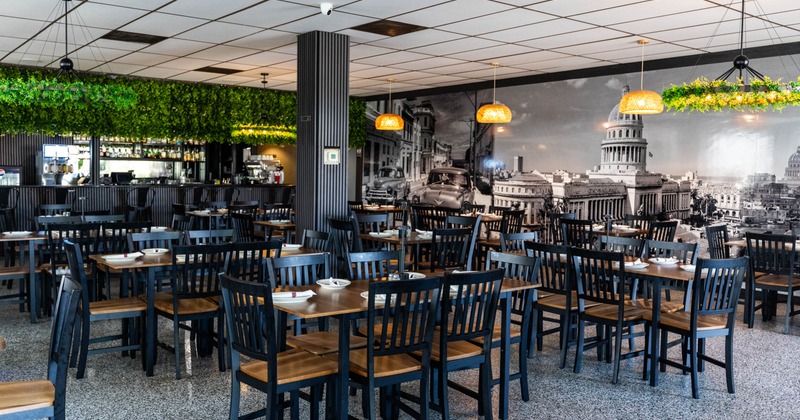 Interior, main dining area