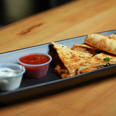 Chicken quesadilla.._.