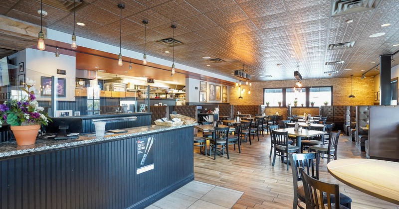Interior, main dining area