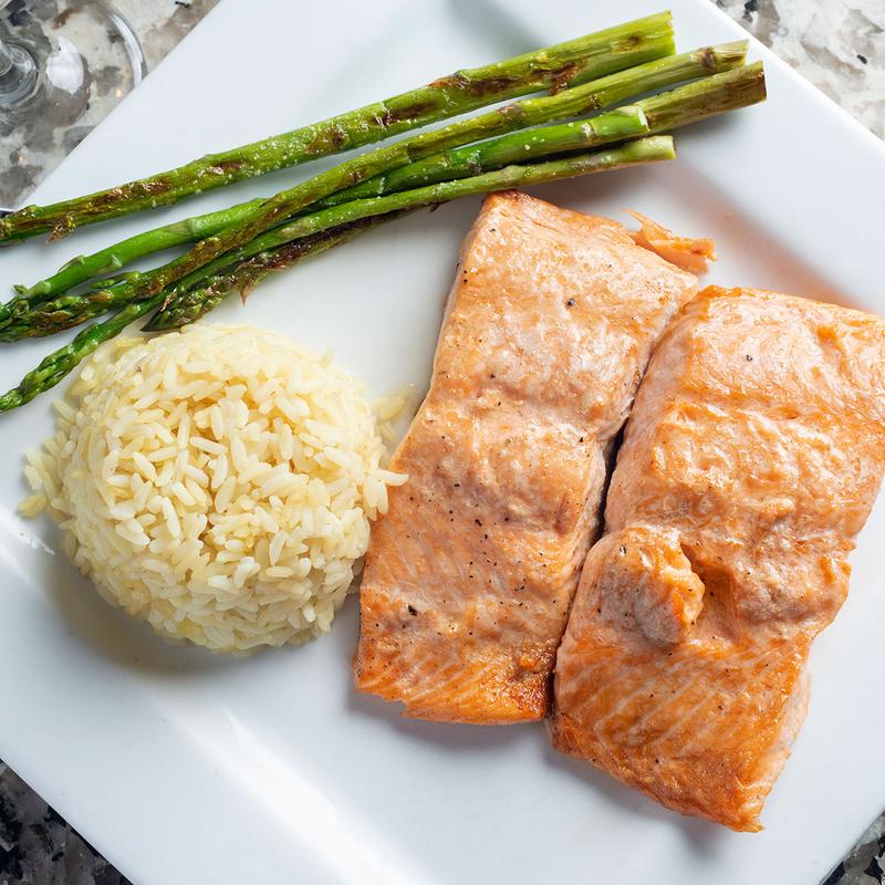 Fresh Atlantic Salmon photo