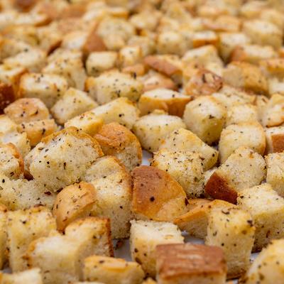 Homemade Croutons.