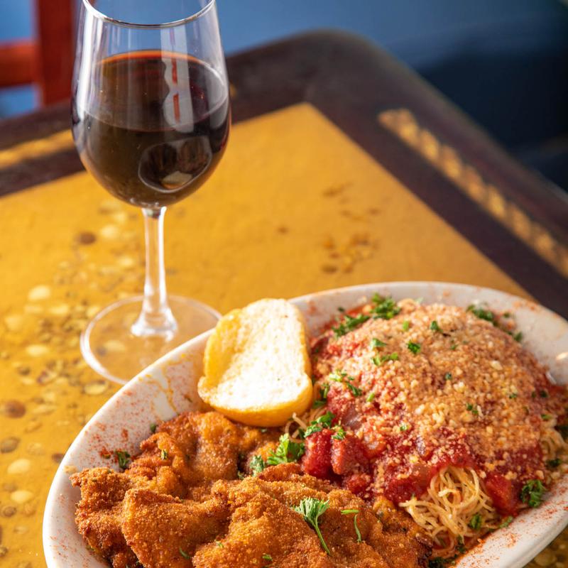 Paneed Chicken or Veal Italiano photo