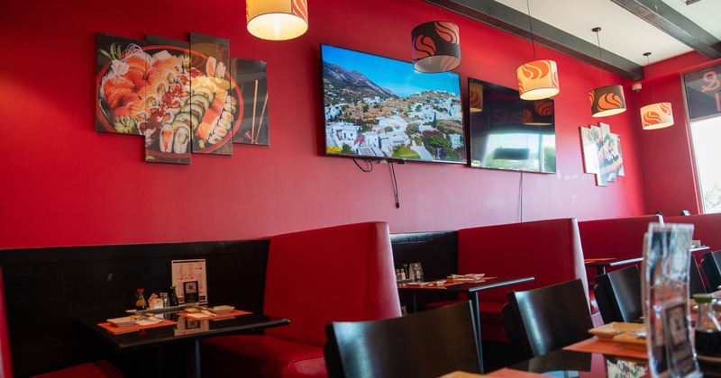 Interior, main dining area