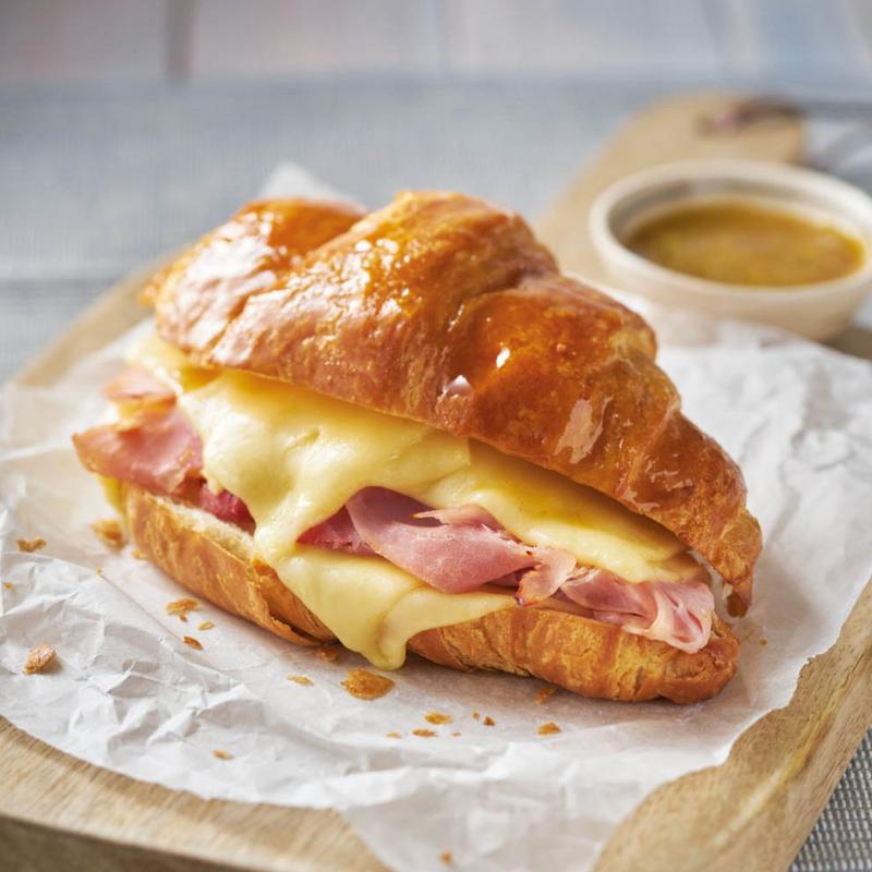 Ham & Cheese Croissant photo
