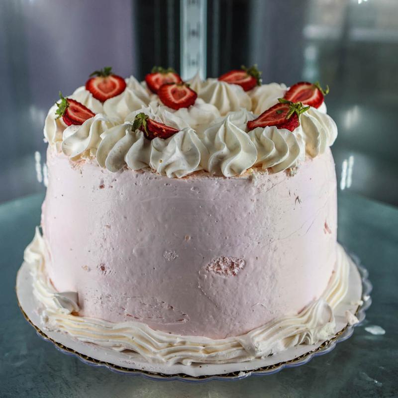 Strawberry Cheesecake Cake photo
