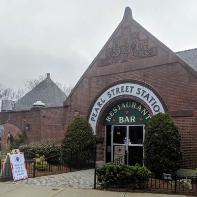 The restaurant's entrance.