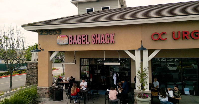 Exterior, front view to restaurant entrance