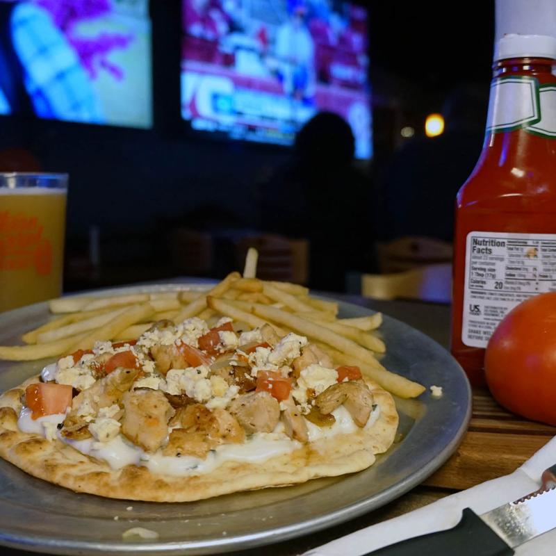 Chicken Souvlaki Pita Wrap photo