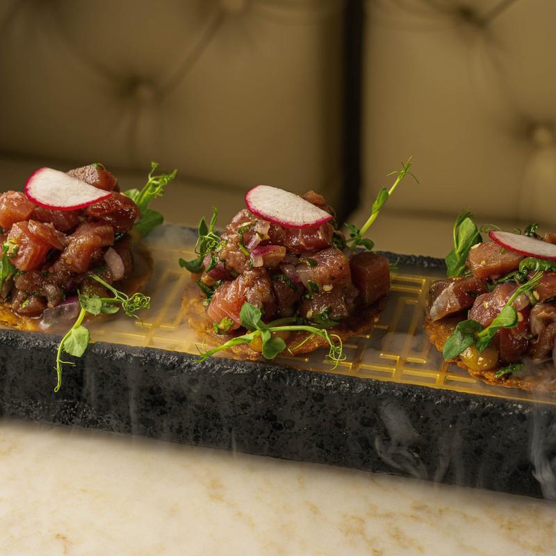 Chatpata Tuna Tostadas photo