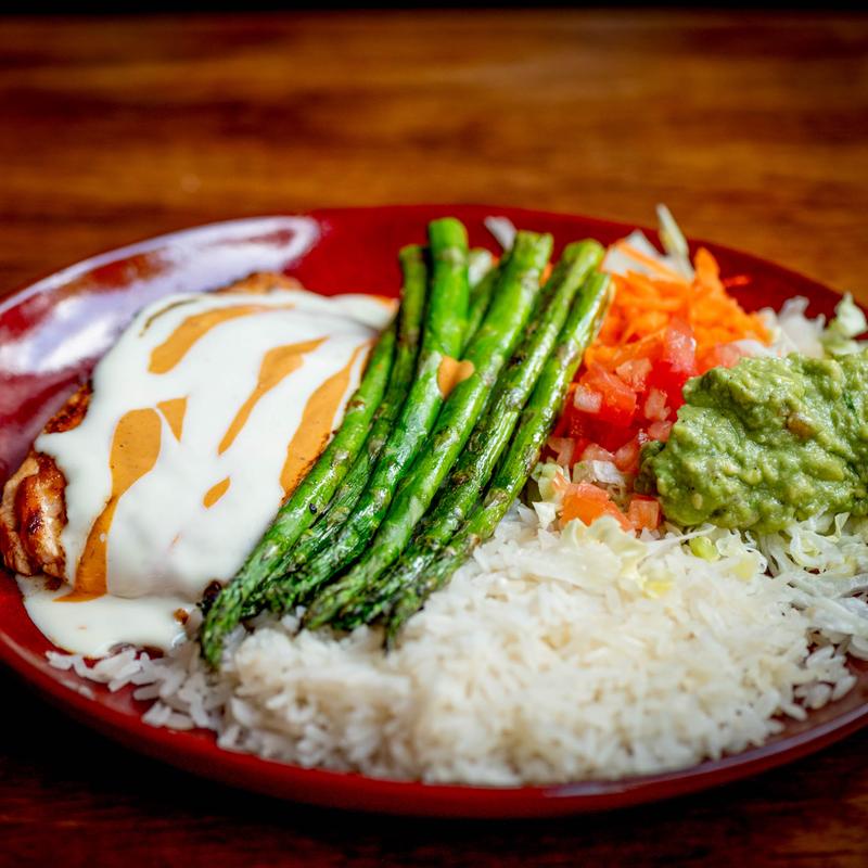 menu item 42 of 59, Salmon Al Ajillo (AGF)