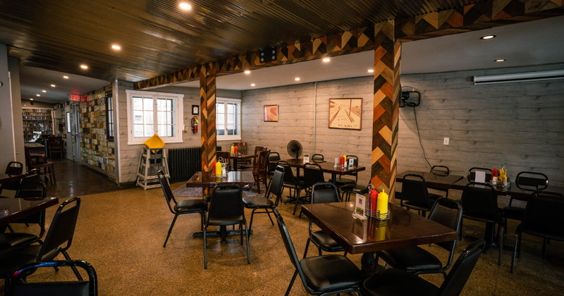 interior seating area