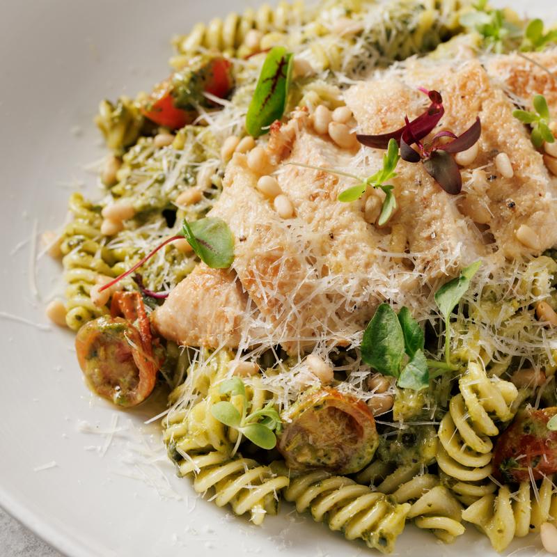 PESTO CHICKEN FUSILLI photo
