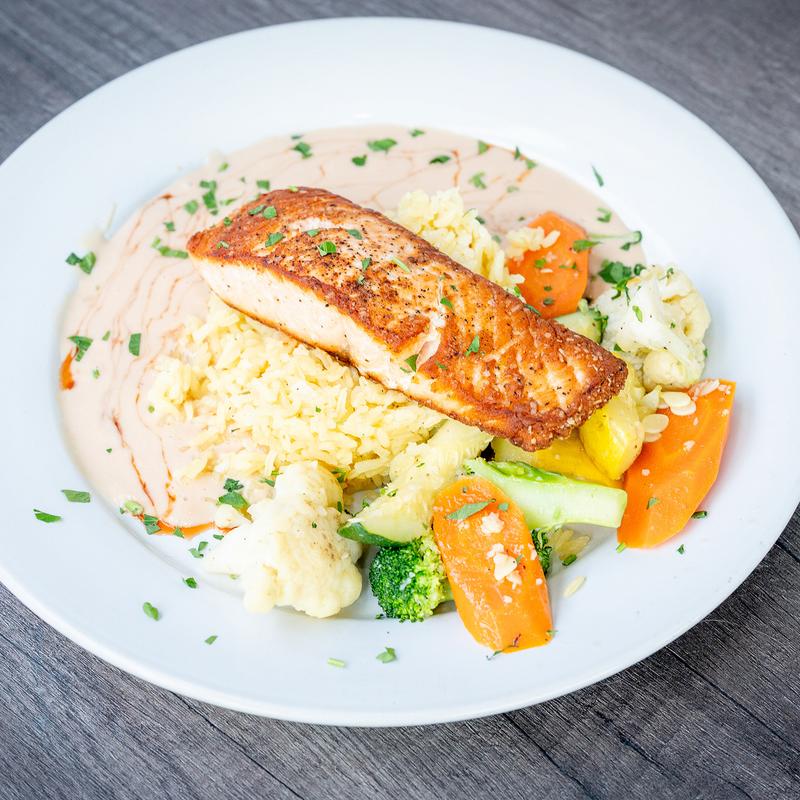 menu item 15 of 19, Grilled Salmon