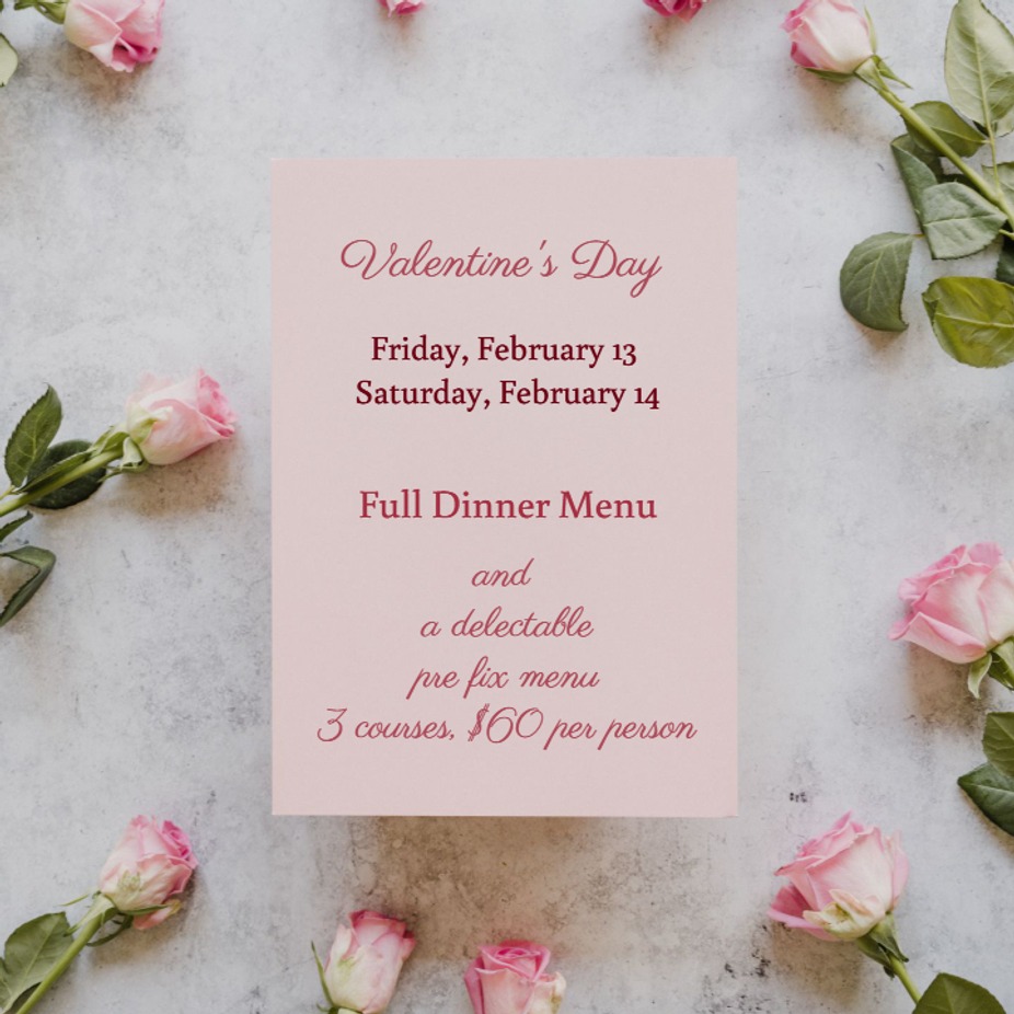 Valentines Day Your Way  February 13 + 14 event photo