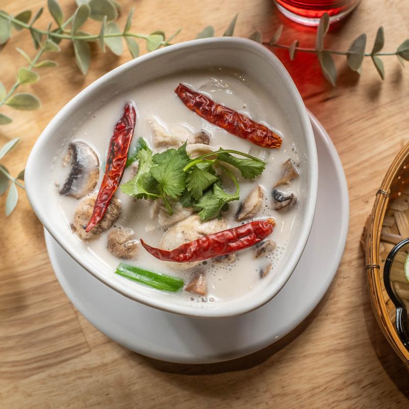 menu item 5 of 9, Tom Kha (GF)