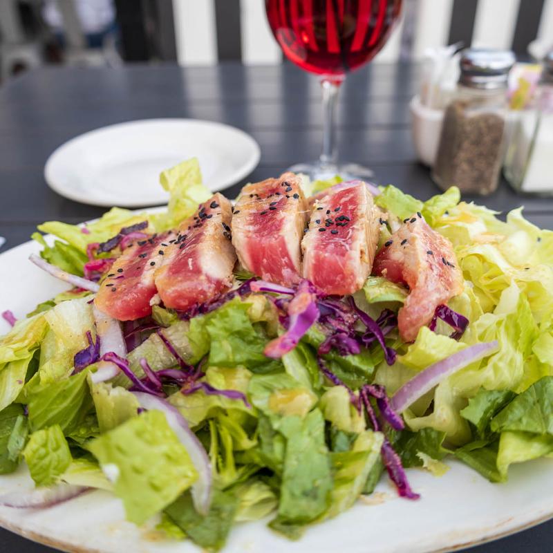 Seared Tuna Steak Salad (GF) photo