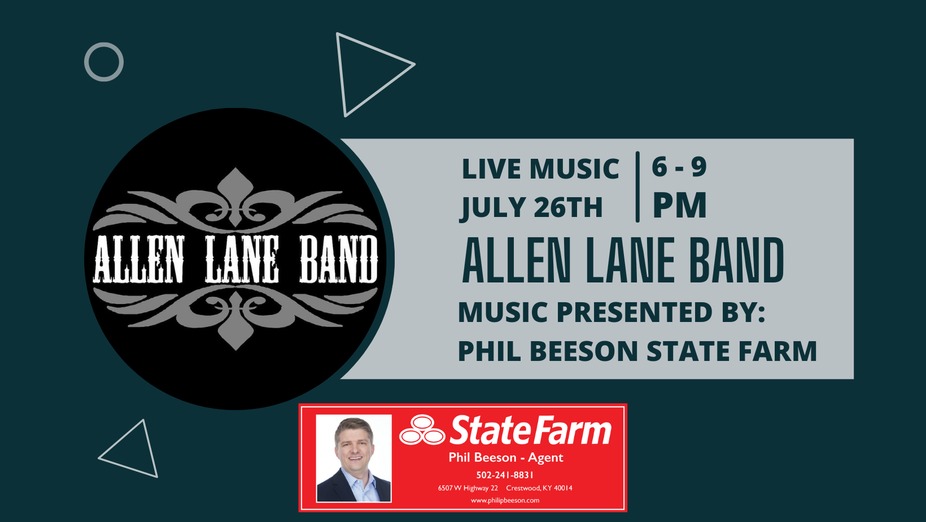 Phil Beeson State Farm Presents: Allen Lane Band event photo