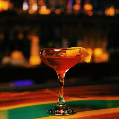 A cocktail from the menu