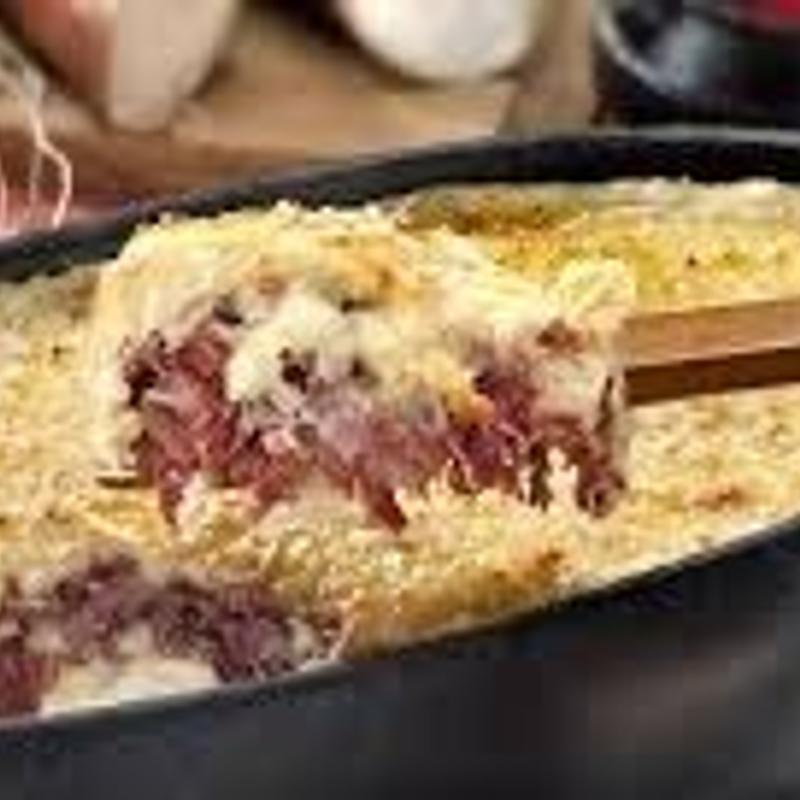 menu item 36 of 38, Dry Meat Sheperd Pie