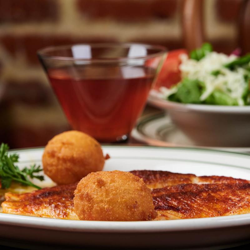 Broiled or Fried Red Snapper Filet photo