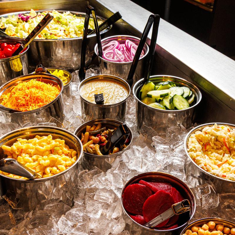 menu item 5 of 5, Salad Bar