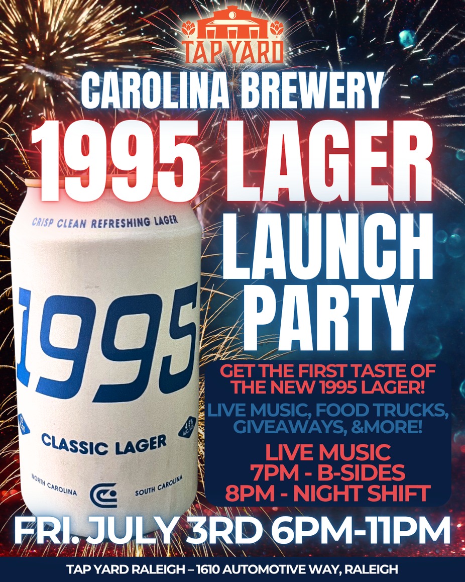 1995 Lager Launch Party with Carolina Brewery event photo