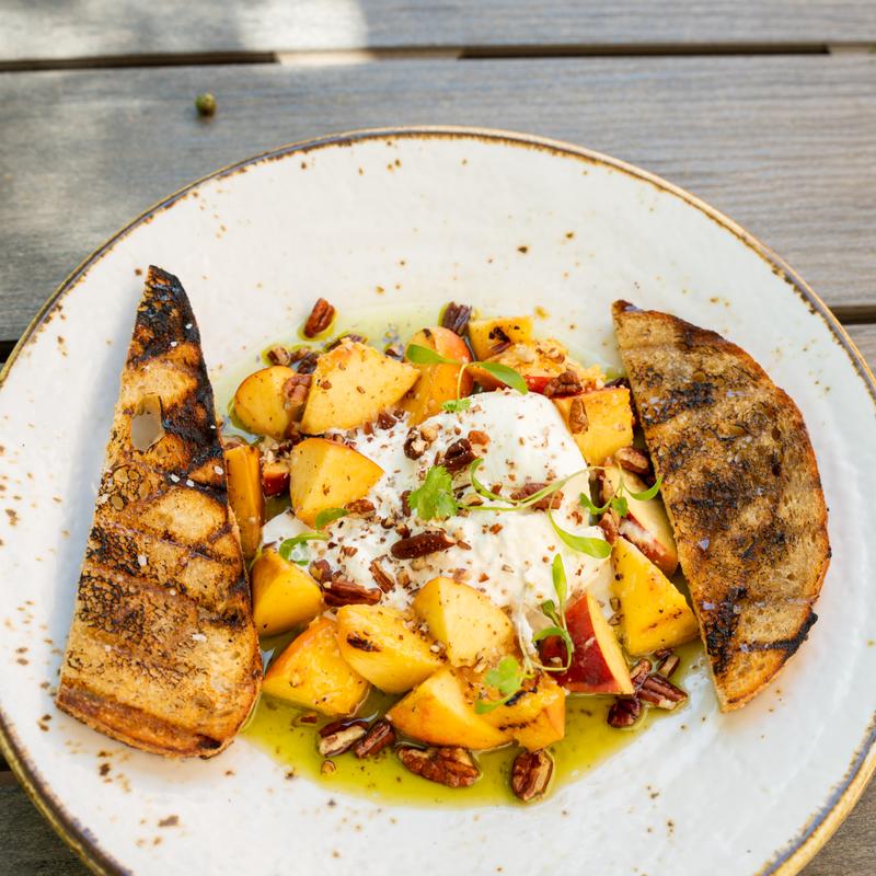 menu item 7 of 45, Carolina Peach & Burrata