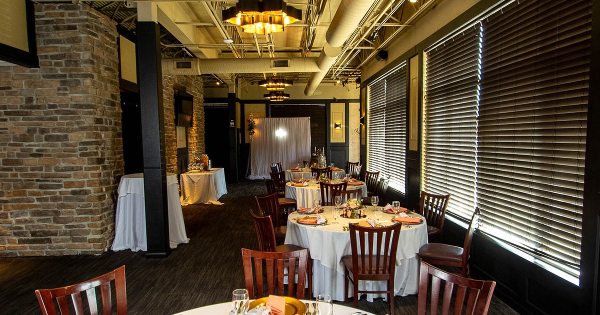 Dining area, set and ready for guests