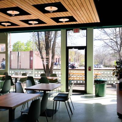 Interior, seating space