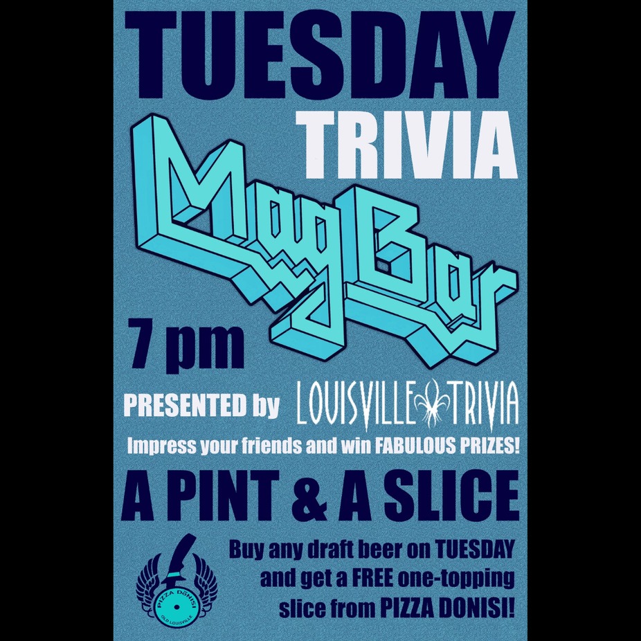Tuesday Trivia - New !! Free Weekly Trivia ++ Free Pizza w\ a Pint event photo