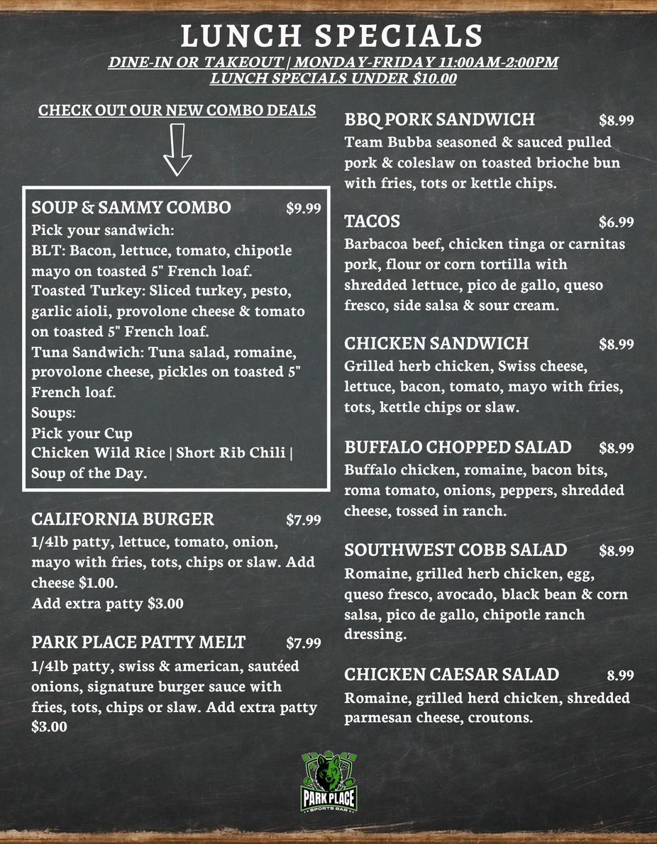 LUNCH SPECIALS event photo