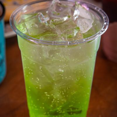 Italian lime soda.