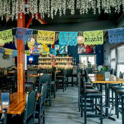 Interior, main dining area.
