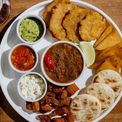 Sampler plate, top view.