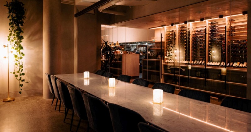 Private dinning interior