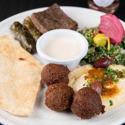 Middle Eastern Buffet platter.