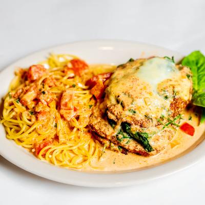 Eggplant alla Vodka.