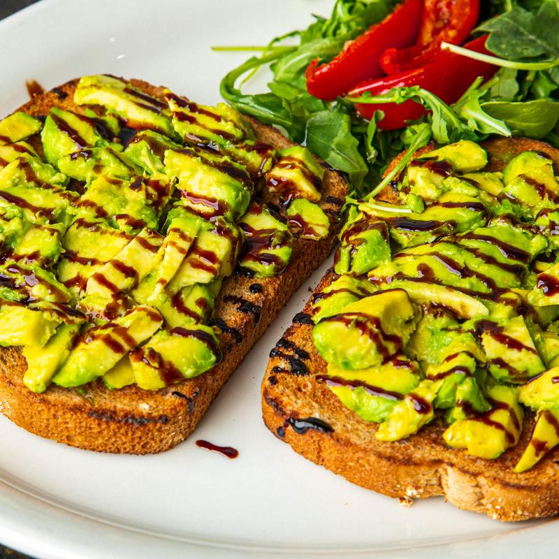 menu item 5 of 9, Avocado Toast