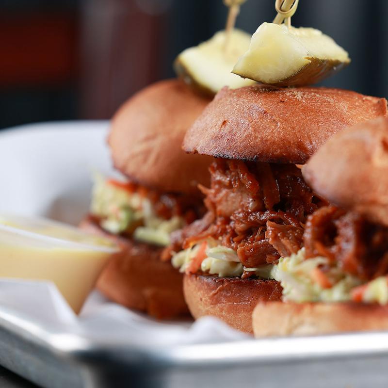 3 BBQ Pork Sliders photo