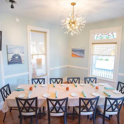 Interior, table setting