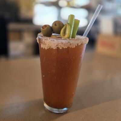 bloody mary, Los Compadres Cantina, Tex Mex, Roanoke, Texas.