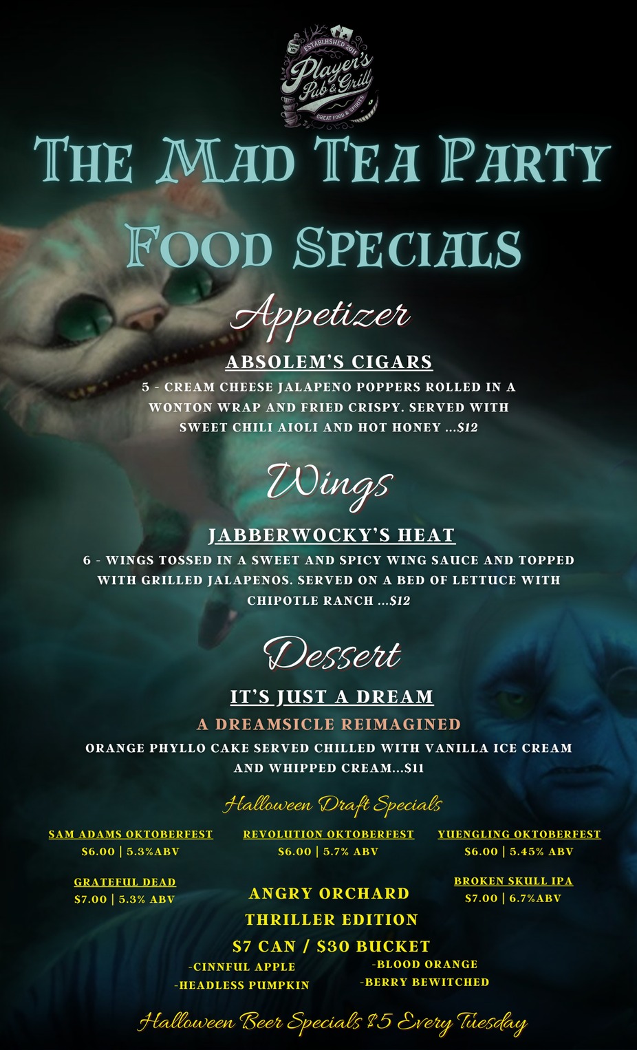 Halloween Food Specials! event photo