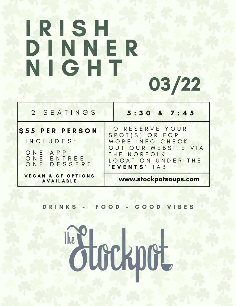 The Stockpot Norfolk Events