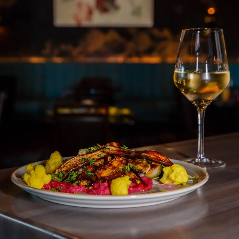 Harissa Glazed Japanese Eggplant photo