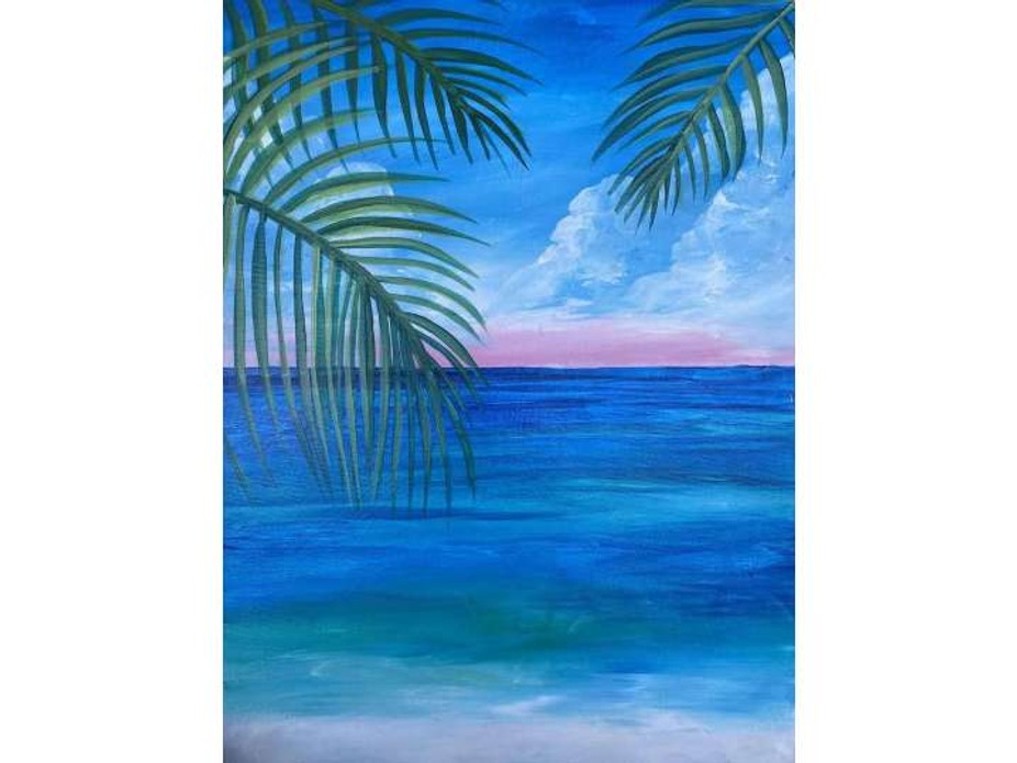 🎨🍷 Paint & Sip at Troubadour Wine Bar 🍷🎨 event photo
