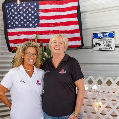 Leila & Kathy.