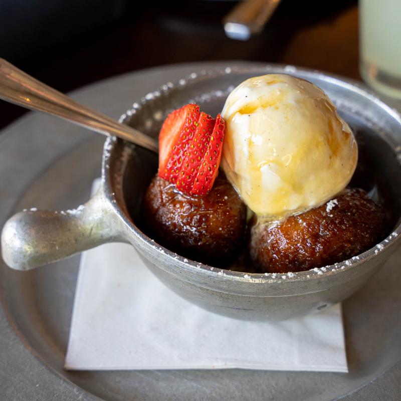 Fried Bourbon Bread Pudding photo