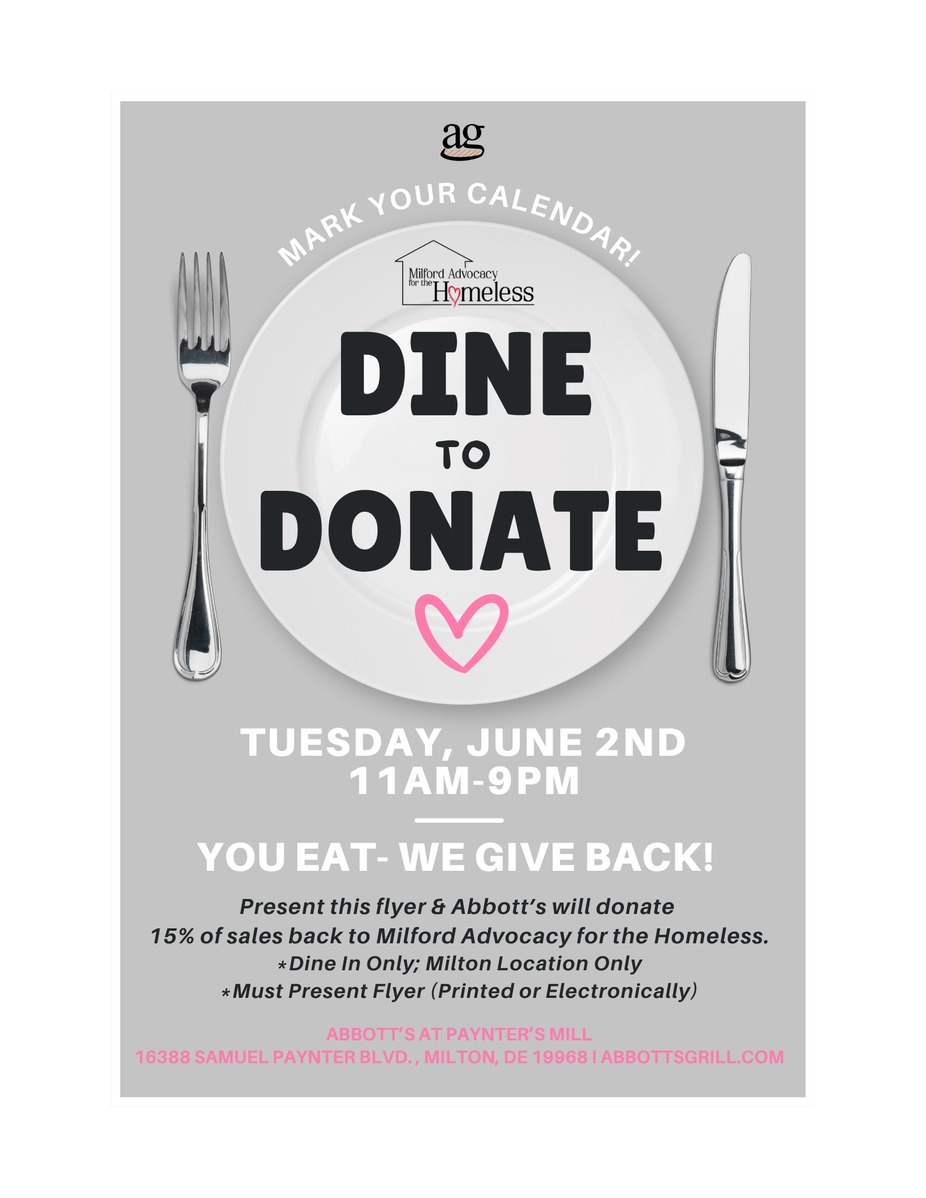 Dine to Donate Event event photo