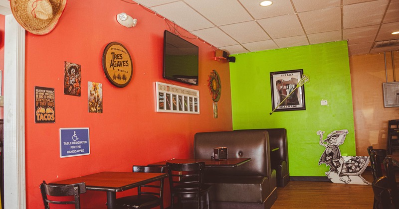 Interior, seating area